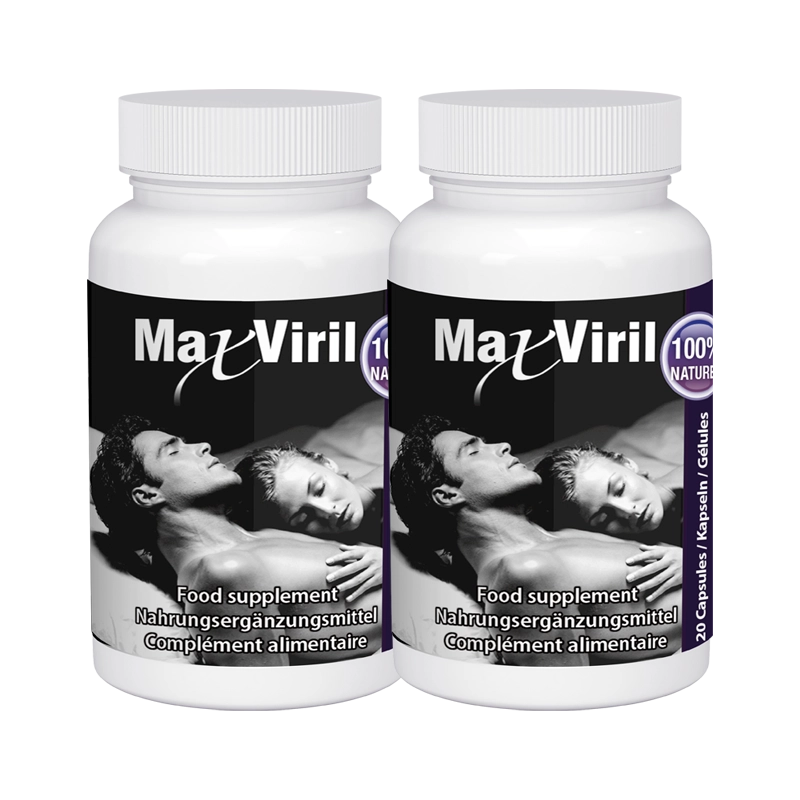 MaxViril complément pour la vitalité masculine et libido homme