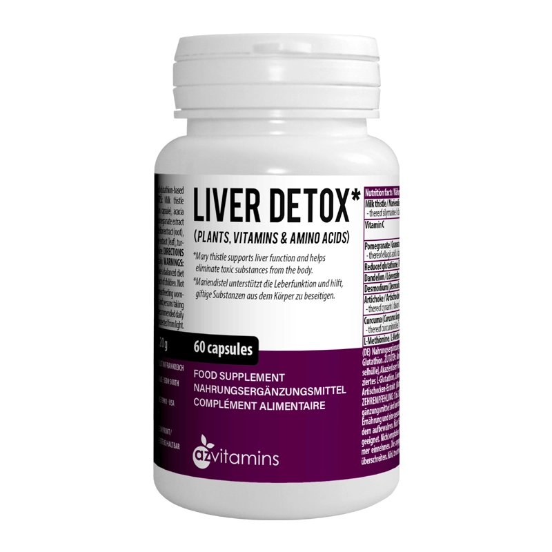 Liver Detox : un complément alimentaire pour le confort hépatique - AZ Vitamins France