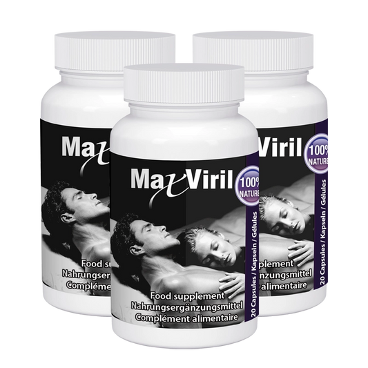 MaxViril complément pour la vitalité masculine et libido homme